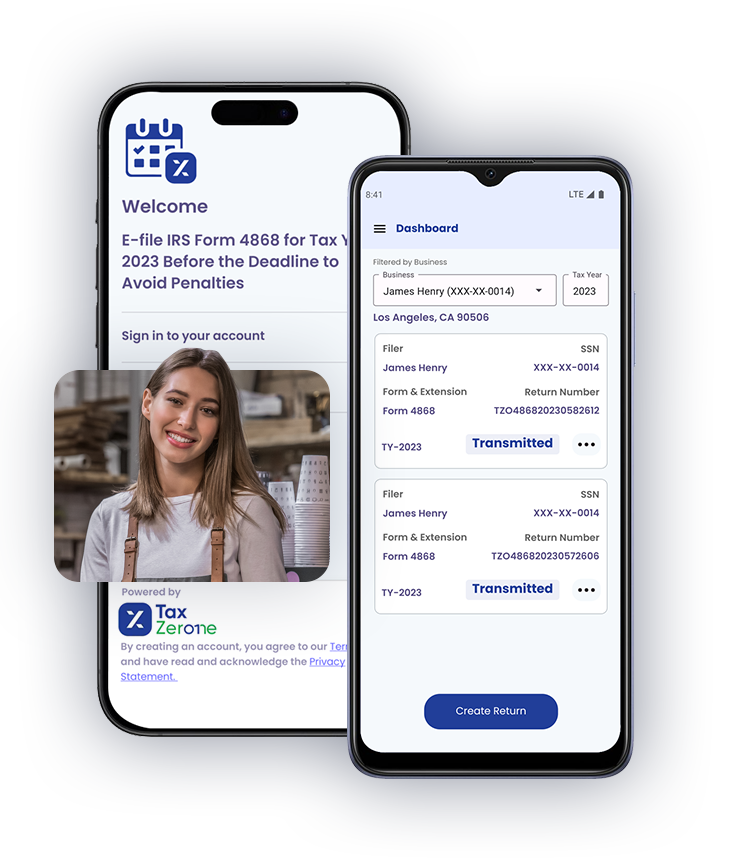 Extend Your Personal Tax Filing Deadline Effortlessly with the TaxZerone Mobile App!