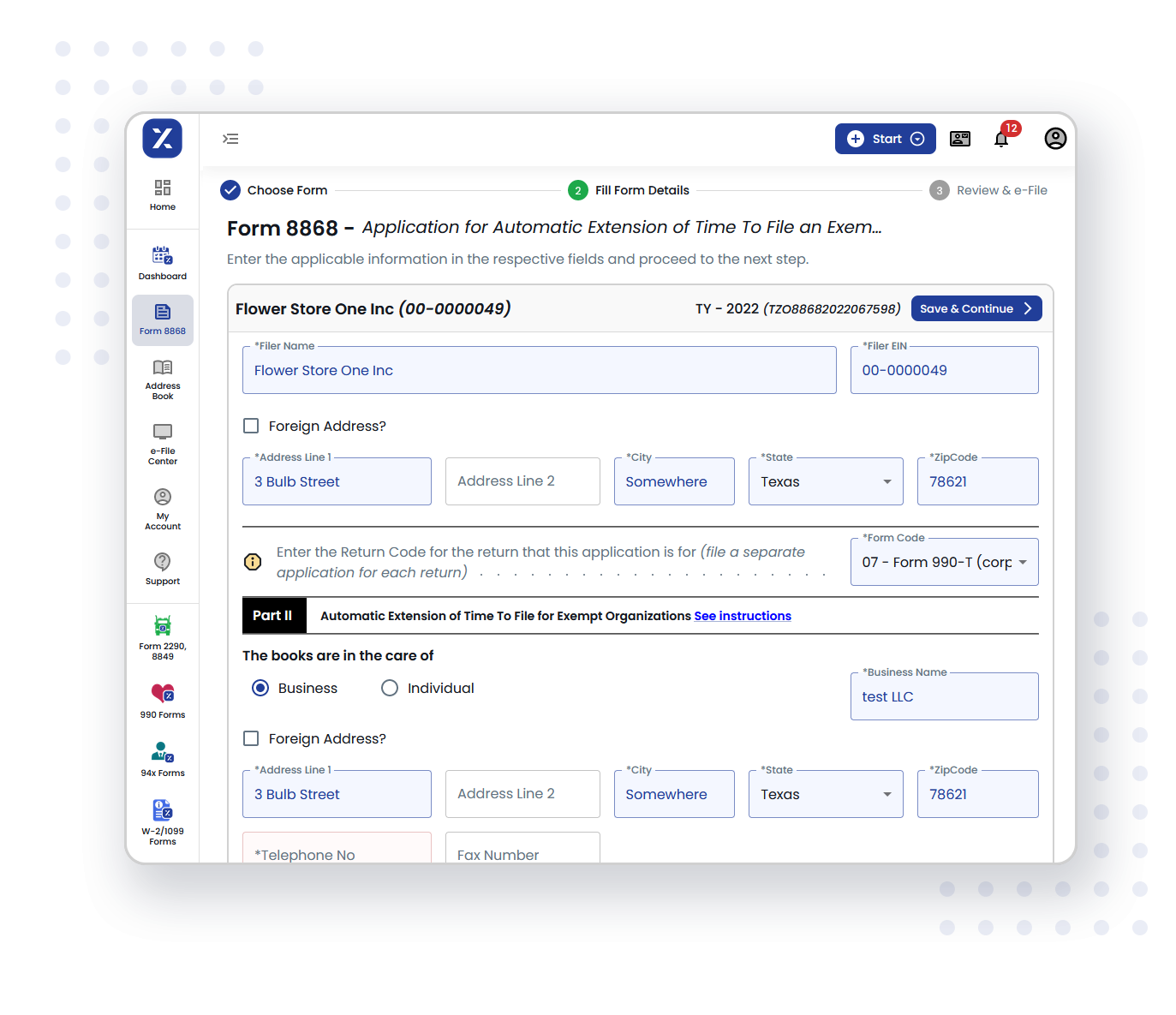 Form 8868 in just 3 simple steps