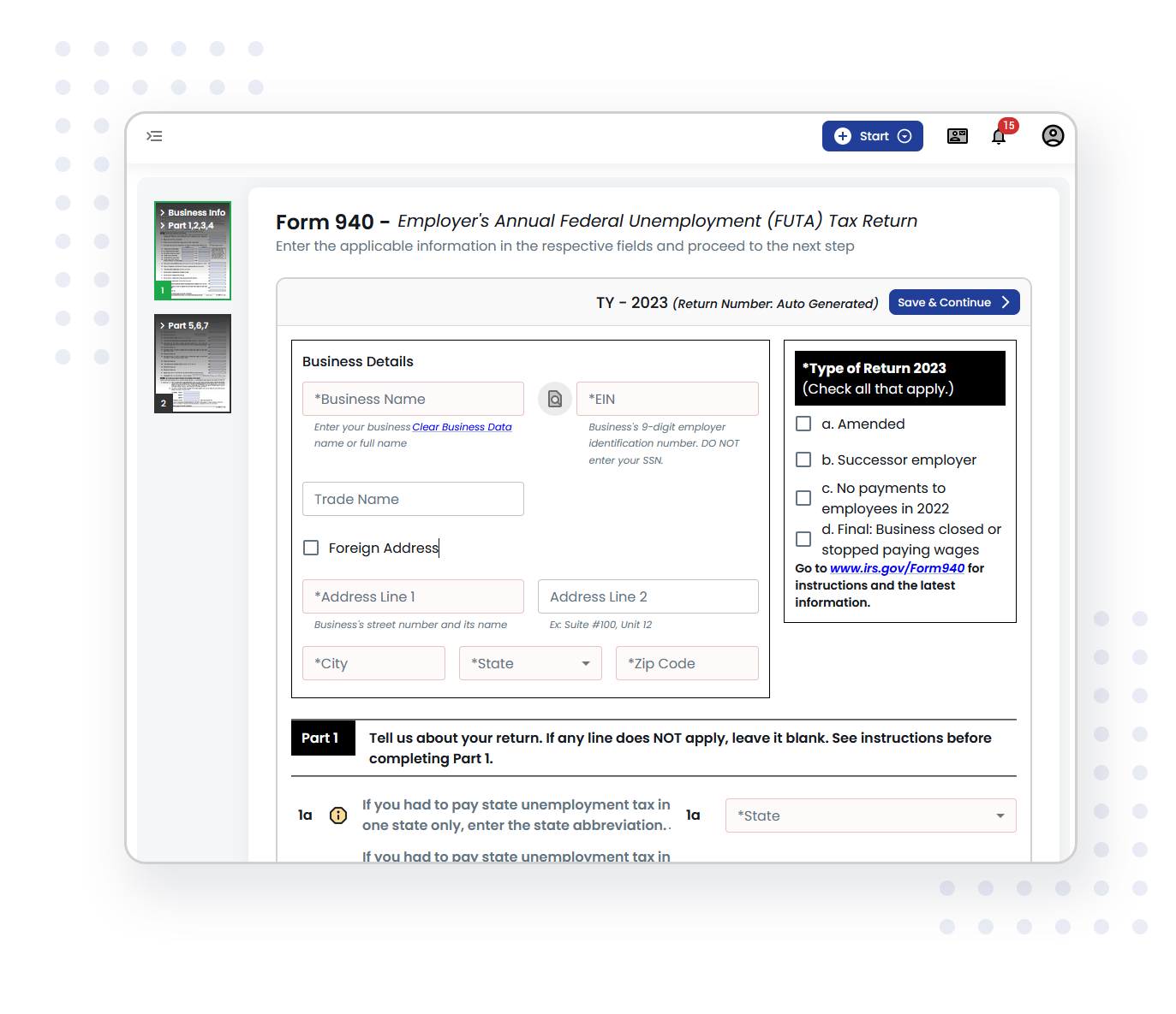 File Form 940 for your business with the IRS in just 3 simple steps