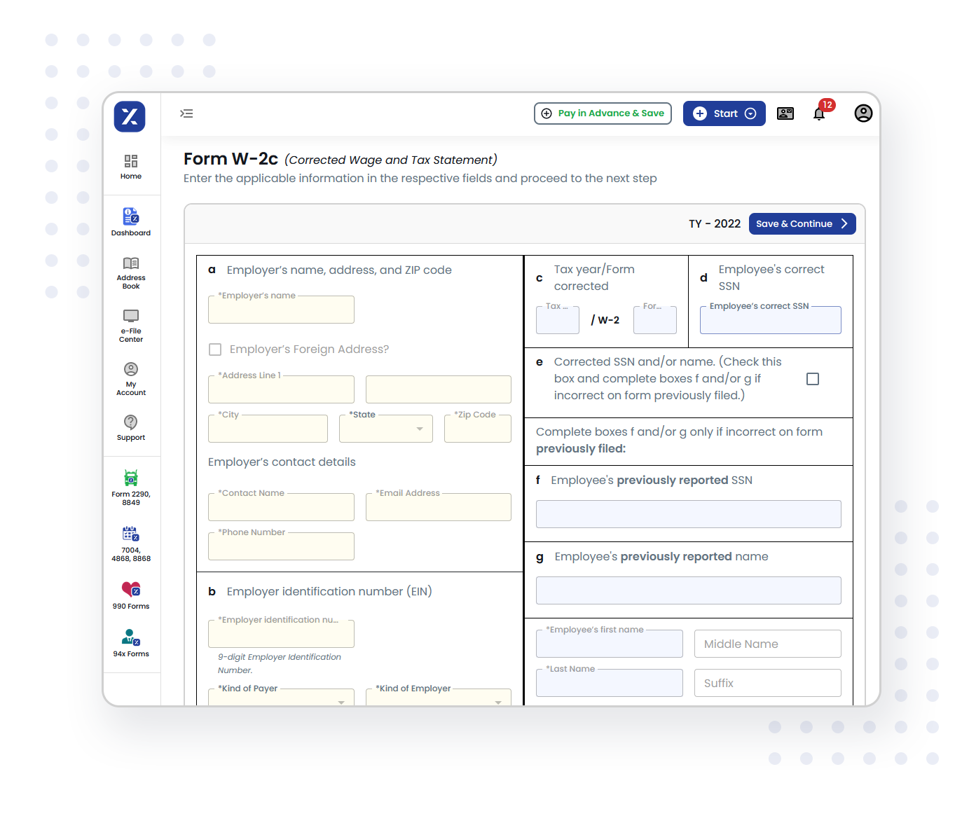 Make corrections to your Form W-2 online in 3 simple steps